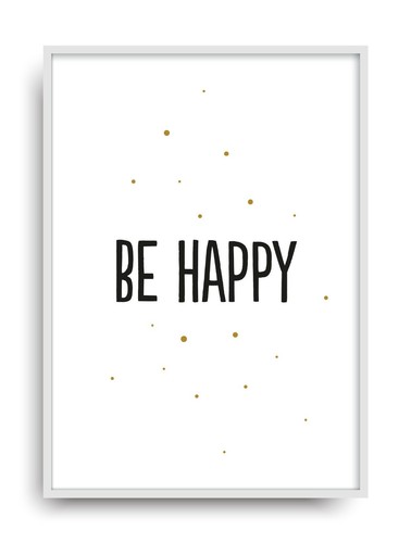 Kunstdruck happy fine art - happy,