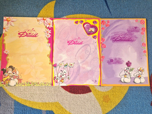 Diddl briefpapier set 3 - set:,