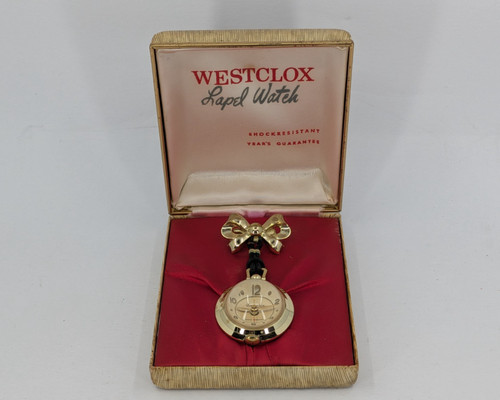 Westclox lapel watch defekt - lapel,