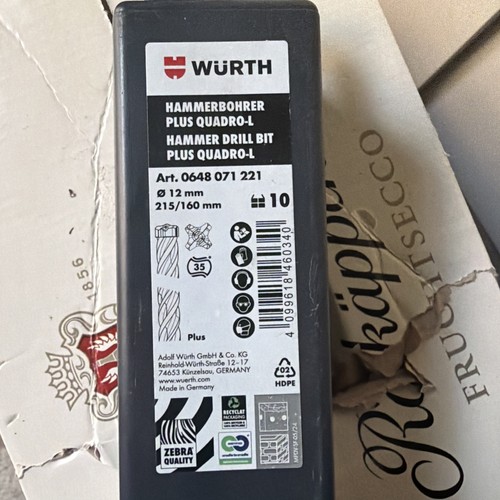 Würth betonbohrer 12mm - würth, sds