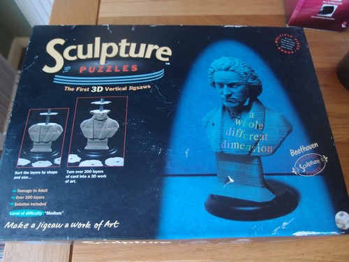 Skulptur puzzle beethoven - puzzle, 3d