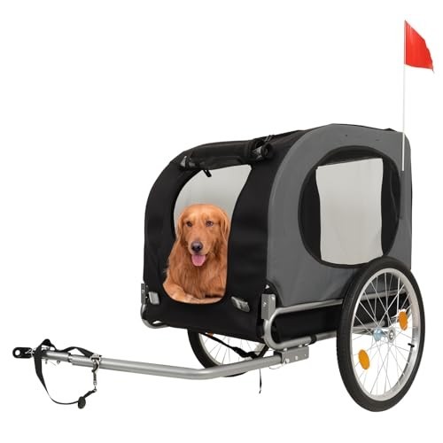 Hund fahrrad anhänger - fahrrad,
