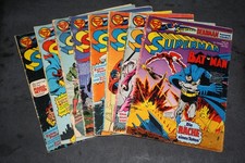 8x Superman u. Batman - Ehapa