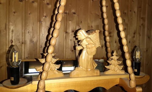 Erzgebirge holzlampe - erzgebirge,