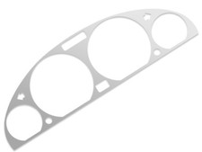 Tachoblende Silber Tacho Dash