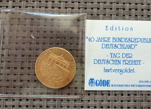 Gedenkmünze jahre - gedenkmünze, 40