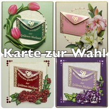 3D Grußkarte, Zur Goldenen