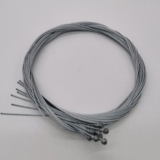 Cyclus 10 x Bremszüge Rennrad 2200 mm 1,5 mm Birnennippel Bremseil Bowdenzug Neu