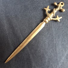 Brieföffner antik, Anker von
