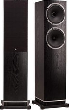 Fyne audio f502 black wood - black,