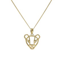 Panther Anhänger ◈ Gelbgold