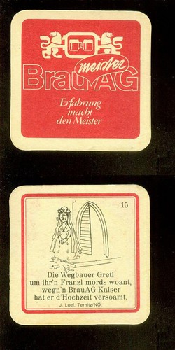 Bierdeckel österreich brau - bierdeckel,