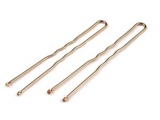 50 x Haarnadeln 6 cm Gold*