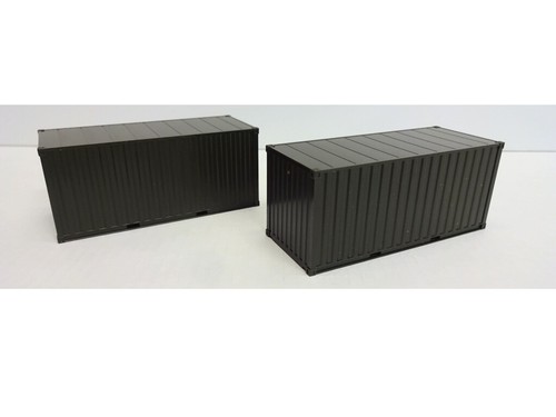 Herpa 747127 20ft container - 747127, 2x