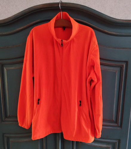 Trigema fleecejacke orange - trigema,