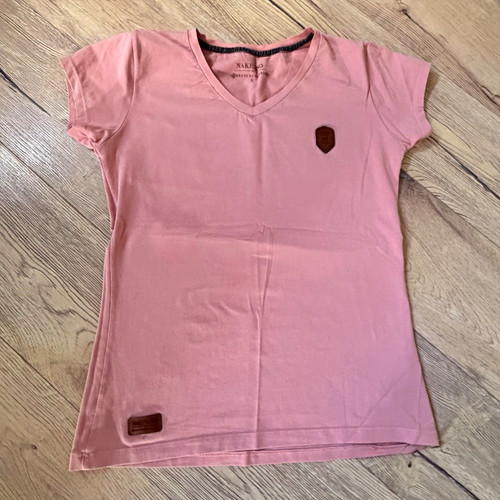 Naketano damen shirt rosa - t-shirt,