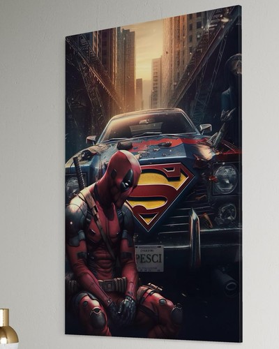 Deadpool leinwandbild - deadpool,