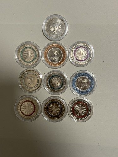 Euro brd gedenkmünzen - 5/10,