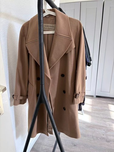 Eleganter burberry wollmantel - eleganter,