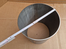 Ø325mm 1.4571 V4A Edelstahl l=367mm Rohr 4mm-Wand 11,2kg / AISI 316Ti / S31635