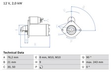 Bosch 986 017 - bosch,