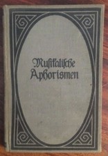 :::MUSIKALISCHE APHORISMEN