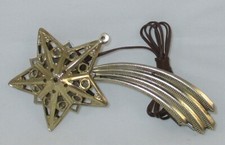 Kahlert - Komet altgold filigran 90mm für Krippen 3,5 Volt LED    NEU/OVP