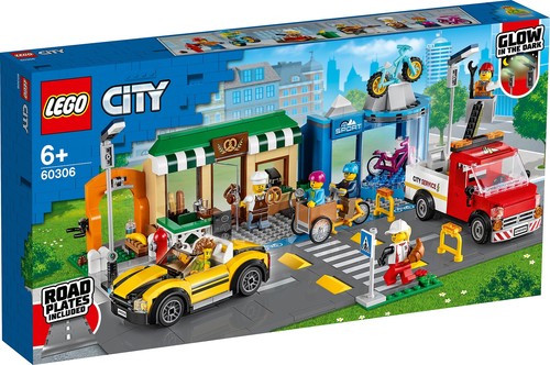 Lego city einkaufsstraße mit - city:,