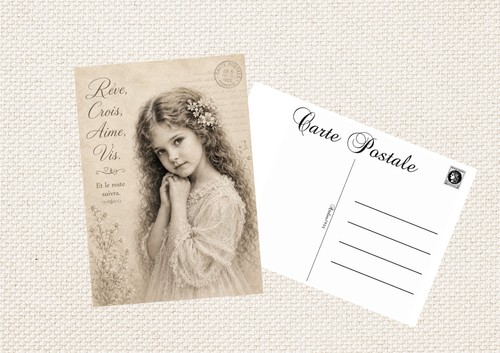 Postkarte-Geschenkkarte-Grußk
