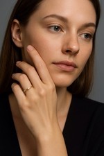 Zarter 585er Goldring mit