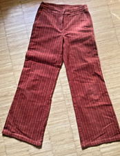 Jeans Cord. orange/ braun Schlaghose Größe 38