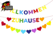 Willkommensgirlande Deko für