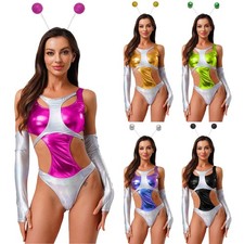 DE Damen Alien Kostüm Space