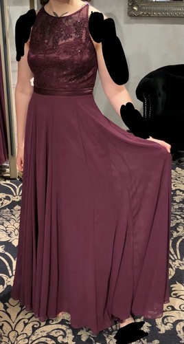 Tolles abendkleid bordeaux - abendkleid, in