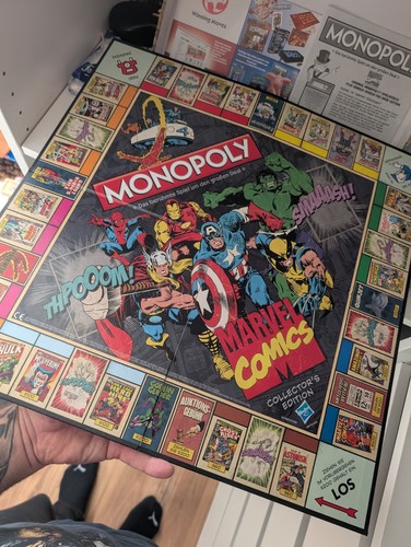 Monopoly marvel comics - marvel,