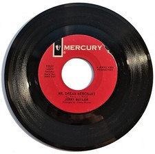 Jerry Butler 7" Single Mr. Dream Merchant / Cause I Love You So Mercury 72721