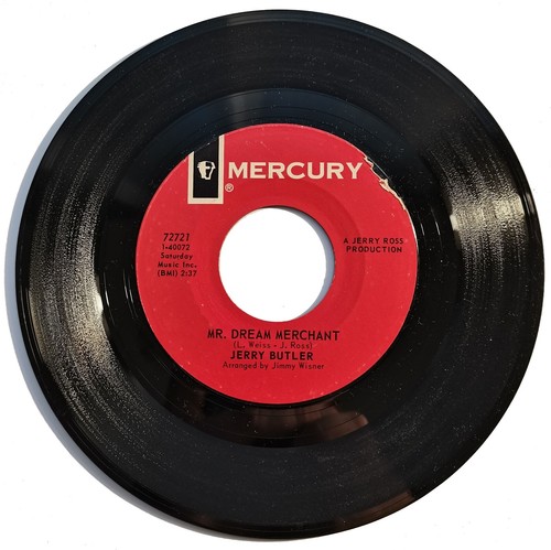 Jerry butler single mr - jerry, 7"