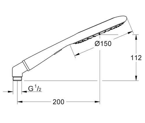 Grohe rainshower icon 150 - rainshower,