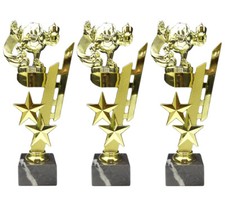 3 Kinder-Fussball-Pokale