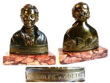 Orig alt Jugendstil Goethe