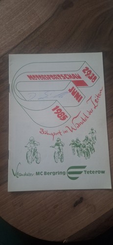 Speedway programm sandbahn - ,