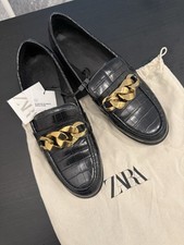 Zara Mokassins Schwarz Gr. 41