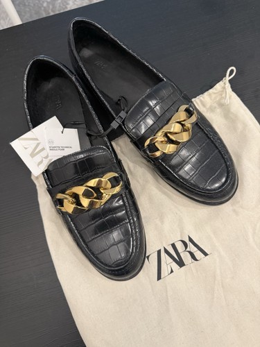 Zara mokassins schwarz - schwarz, gr.