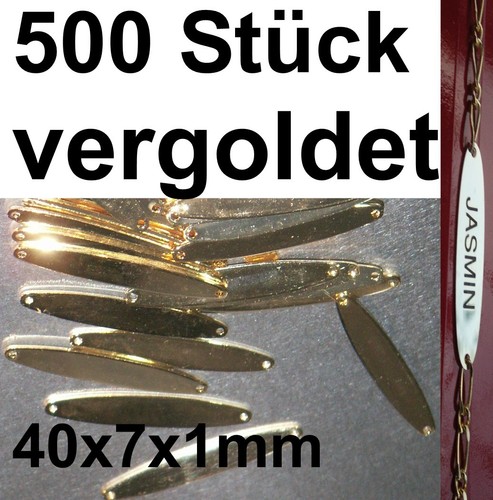 500x gravurplatte armband - 500x,