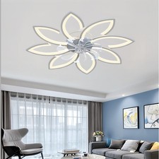 85W LED Deckenventilator Beleuchtung Fernbedienung LED Deckenlampe Schlafzimmer