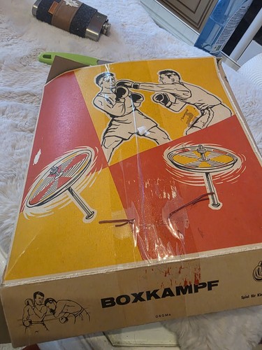 Nostalhische kreisel boxkampf - nostalhische,