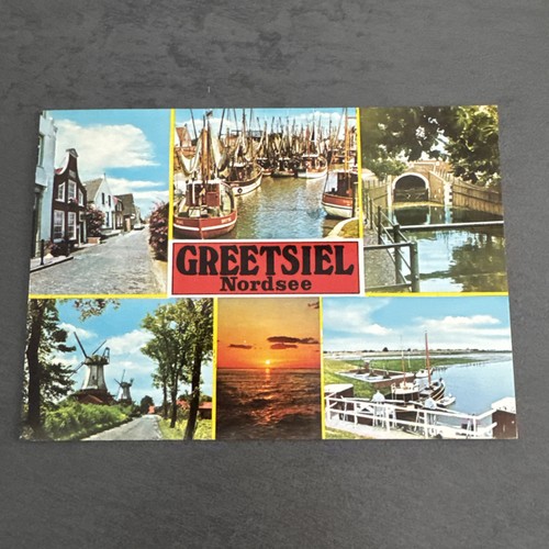 Postkarte greetsiel nordsee - postkarte,