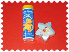 Sandmann Zauberhandtuch Seifenblasen Pustefix je 1 Stück Neu