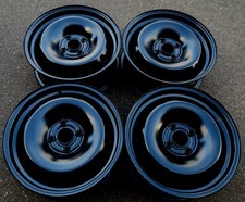 4 x Stahlfelgen Fiat Grande Punto 6Jx15H2 4x100 ET43 ML56,5 (51763241) #A-9116