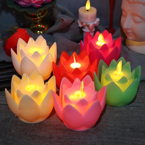 Lotus buddha lampe led - buddha, lampe,